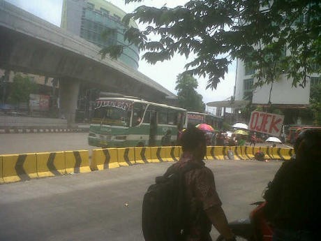 Penumpang Kecam Aksi Demo Organda