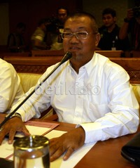 Direktur Utama PT Garam, Yulian Lintang menegaskan bahwa semua laporan Menteri BUMN Dahlan Iskan soal peminta jatah BUMN benar adanya. Ramses/detikcom.