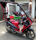 Motor Berkanopi Antihujan dan Panas
