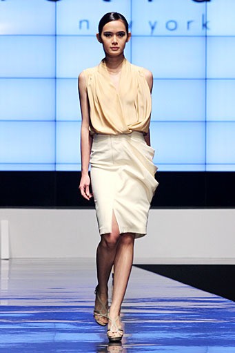Ardistia Dwiasri New York International Flair, Jakarta Convention Center (JCC). Indonesia Fashion Week 2012 (Photo by Mohammad Abduh/Wolipop)