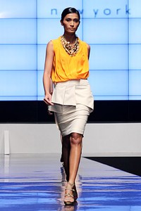 Ardistia Dwiasri New York International Flair, Jakarta Convention Center (JCC). Indonesia Fashion Week 2012 (Photo by Mohammad Abduh/Wolipop)