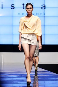 Ardistia Dwiasri New York International Flair, Jakarta Convention Center (JCC). Indonesia Fashion Week 2012 (Photo by Mohammad Abduh/Wolipop)