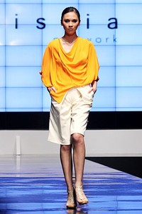 Ardistia Dwiasri New York International Flair, Jakarta Convention Center (JCC). Indonesia Fashion Week 2012 (Photo by Mohammad Abduh/Wolipop)