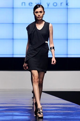 Ardistia Dwiasri New York International Flair, Jakarta Convention Center (JCC). Indonesia Fashion Week 2012 (Photo by Mohammad Abduh/Wolipop)