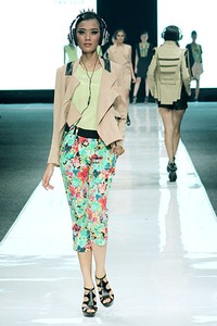 Ardistia Dwiasri New York. Jakarta Fashion Week 2013 at Plaza Senayan. Jakarta. [Foto: Mohammad Abduh/Wolipop]