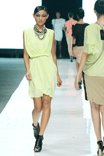 Ardistia Dwiasri New York. Jakarta Fashion Week 2013 at Plaza Senayan. Jakarta. [Foto: Mohammad Abduh/Wolipop]