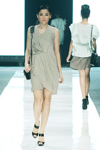 Ardistia Dwiasri New York. Jakarta Fashion Week 2013 at Plaza Senayan. Jakarta. [Foto: Mohammad Abduh/Wolipop]