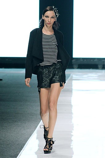 Ardistia Dwiasri New York. Jakarta Fashion Week 2013 at Plaza Senayan. Jakarta. [Foto: Mohammad Abduh/Wolipop]