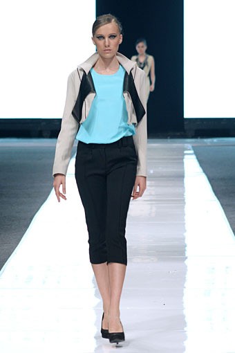 Ardistia Dwiasri New York. Jakarta Fashion Week 2013 at Plaza Senayan. Jakarta. [Foto: Mohammad Abduh/Wolipop]