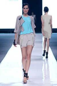 Ardistia Dwiasri New York. Jakarta Fashion Week 2013 at Plaza Senayan. Jakarta. [Foto: Mohammad Abduh/Wolipop]