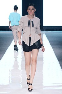 Ardistia Dwiasri New York. Jakarta Fashion Week 2013 at Plaza Senayan. Jakarta. [Foto: Mohammad Abduh/Wolipop]