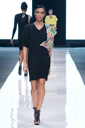 Ardistia Dwiasri New York. Jakarta Fashion Week 2013 at Plaza Senayan. Jakarta. [Foto: Mohammad Abduh/Wolipop]