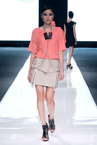 Ardistia Dwiasri New York. Jakarta Fashion Week 2013 at Plaza Senayan. Jakarta. [Foto: Mohammad Abduh/Wolipop]