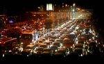 Siang Macet Demo, Malam Macet Karena Hujan