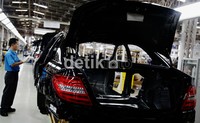 Saat ini M-Class yang dirakit di Indonesia kapasitas produksinya masih 3 unit per hari.