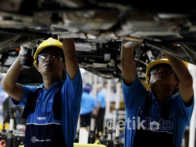 Melongok Perakitan Mobil Mercy M-Class