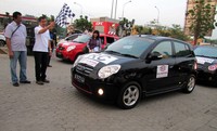 Dengan mengambil start di rest area KM 57 Cikampek Picanto club Indonesia memulai perjalanannya dengan pelepasan yang dilakukan oleh Ridjal Mulyadi - Marcomm Manager bersama dengan ketua Picanto Club Indonesia - dr. Rohprabhowo, SpKK. (Siti)