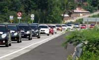 Acara ini diikuti oleh 50-an unit Picanto. (Siti)