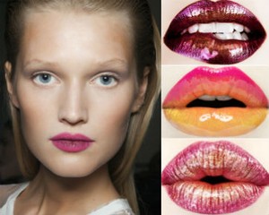 Tren Kecantikan: Pulasan Lipstik Ombre