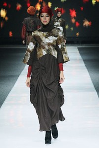 Tuty Adib Beauty Secret. Jakarta Fashion Week 2013 at Plaza Senayan. Jakarta. [Foto: Mohammad Abduh/Wolipop]