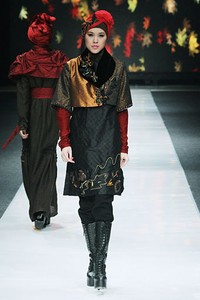 Tuty Adib Beauty Secret. Jakarta Fashion Week 2013 at Plaza Senayan. Jakarta. [Foto: Mohammad Abduh/Wolipop]