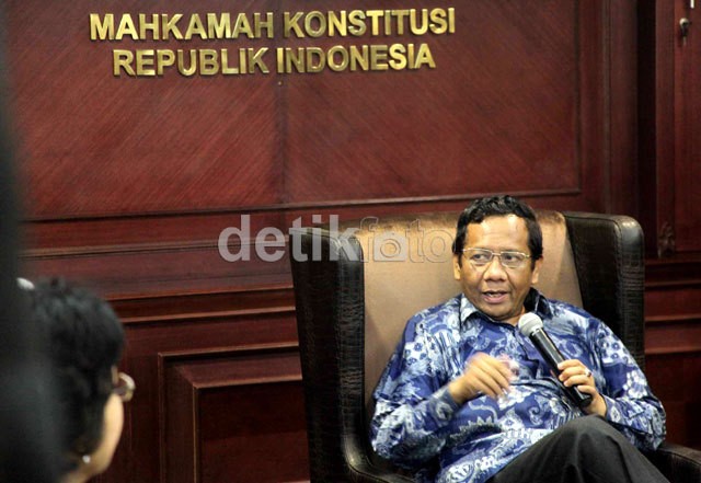Mahfud MD Berharap MK Dikenal Secara Institusional, Bukan Personal