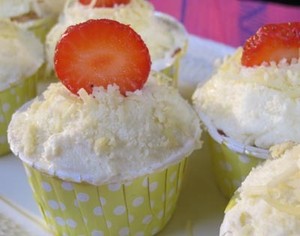 Resep Cake: Double Cheese Cupcake