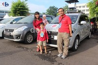 Pemilik Ertiga pun siap pecahkan rekor Muri. Mohammad Lutfhi Andika/Detik Oto