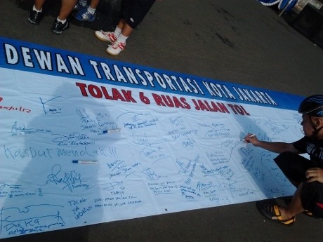 Dewan Transportasi Jakarta Himpun Dukungan Tolak 6 Ruas Tol Dalam Kota