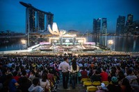 Konser di atas air SM Town Singapura. (dok. RITS)