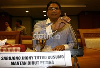 Mantan Dirut Merpati Sardjono Jhony Tjitrokusumo dipanggil BK untuk dikonfrontir mengenai adanya anggota DPR yang meminta jatah di Merpati.