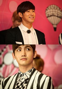 Yunho dan Changmin TVXQ tampak sangat ramah dengan para awak media. (dok. RITS)