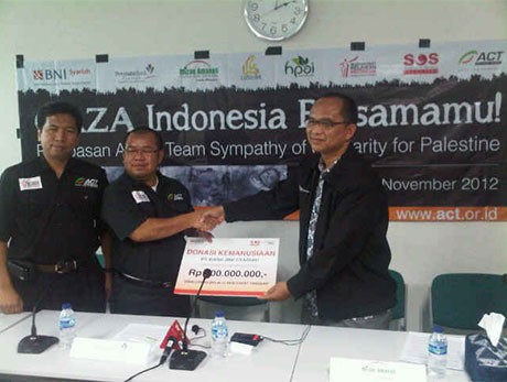 Korporat Indonesia Bantu Gaza via Tim SOS Palestina-ACT