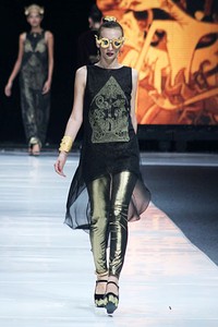 Ghea Panggabean Symbolism. Jakarta Fashion Week 2013 at Plaza Senayan. Jakarta. [Foto: Mohammad Abduh/Wolipop]