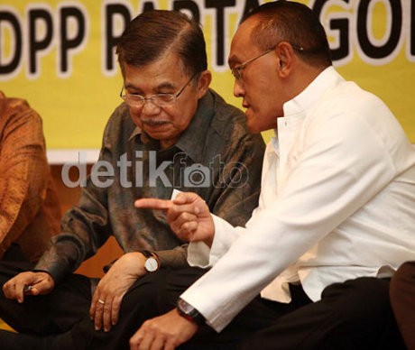 JK Jawab Tantangan Ical, Golkar Bisa Pecah