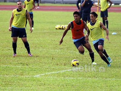Jelang Lawan Singapura, Timnas Panasi Mesin