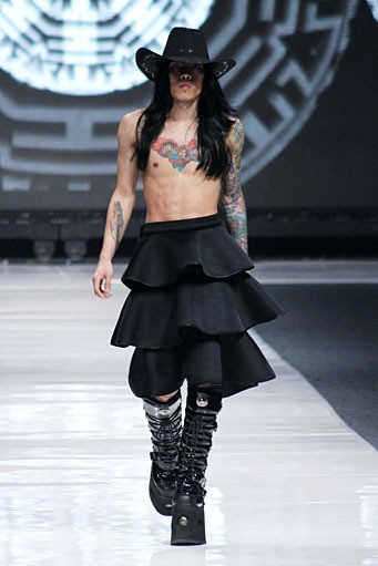 SPOUS by Priyo Oktaviano Ultra Mod. Jakarta Fashion Week 2013 at Plaza Senayan. Jakarta. [Foto: Mohammad Abduh/Wolipop]