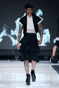 SPOUS by Priyo Oktaviano Ultra Mod. Jakarta Fashion Week 2013 at Plaza Senayan. Jakarta. [Foto: Mohammad Abduh/Wolipop]