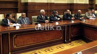 Komisi I DPR diterima lima anggota Majelis Shauro yang dipimpin oleh Wakil Ketua Majelis Shauro Ridho Fahmi.
