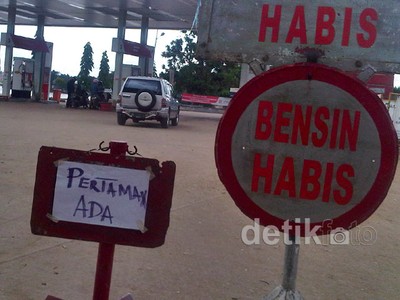 Bensin Subsidi di Samarinda Langka