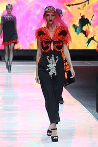 Kanaya Tabitha Kanada. Jakarta Fashion Week 2013 at Plaza Senayan. Jakarta. [Foto: Mohammad Abduh/Wolipop]