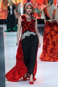 Kanaya Tabitha Kanada. Jakarta Fashion Week 2013 at Plaza Senayan. Jakarta. [Foto: Mohammad Abduh/Wolipop]