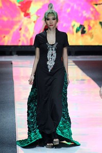 Kanaya Tabitha Kanada. Jakarta Fashion Week 2013 at Plaza Senayan. Jakarta. [Foto: Mohammad Abduh/Wolipop]