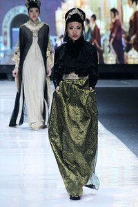 Syahreza Muslim China. Jakarta Fashion Week 2013 at Plaza Senayan. Jakarta. [Foto: Mohammad Abduh/Wolipop]