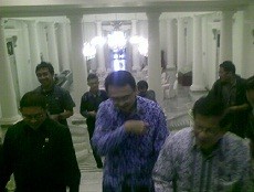 Naik Tangga di Balai Kota, Ahok: Udah Mulai Capek Nih
