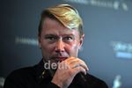 Pebalap Mika Hakkinen di Jakarta
