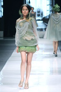 Rusly Tjohnardi Jakarta Fashion Week 2013 at Fashion Loft Plaza Senayan, Jakarta. [Foto: Mohammad Abduh/Wolipop]