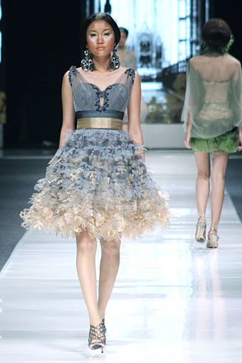 Rusly Tjohnardi Jakarta Fashion Week 2013 at Fashion Loft Plaza Senayan, Jakarta. [Foto: Mohammad Abduh/Wolipop]