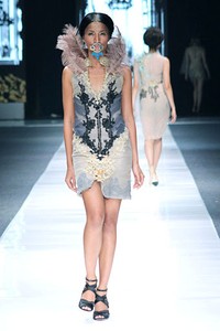 Rusly Tjohnardi Jakarta Fashion Week 2013 at Fashion Loft Plaza Senayan, Jakarta. [Foto: Mohammad Abduh/Wolipop]