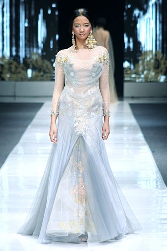 Rusly Tjohnardi Jakarta Fashion Week 2013 at Fashion Loft Plaza Senayan, Jakarta. [Foto: Mohammad Abduh/Wolipop]